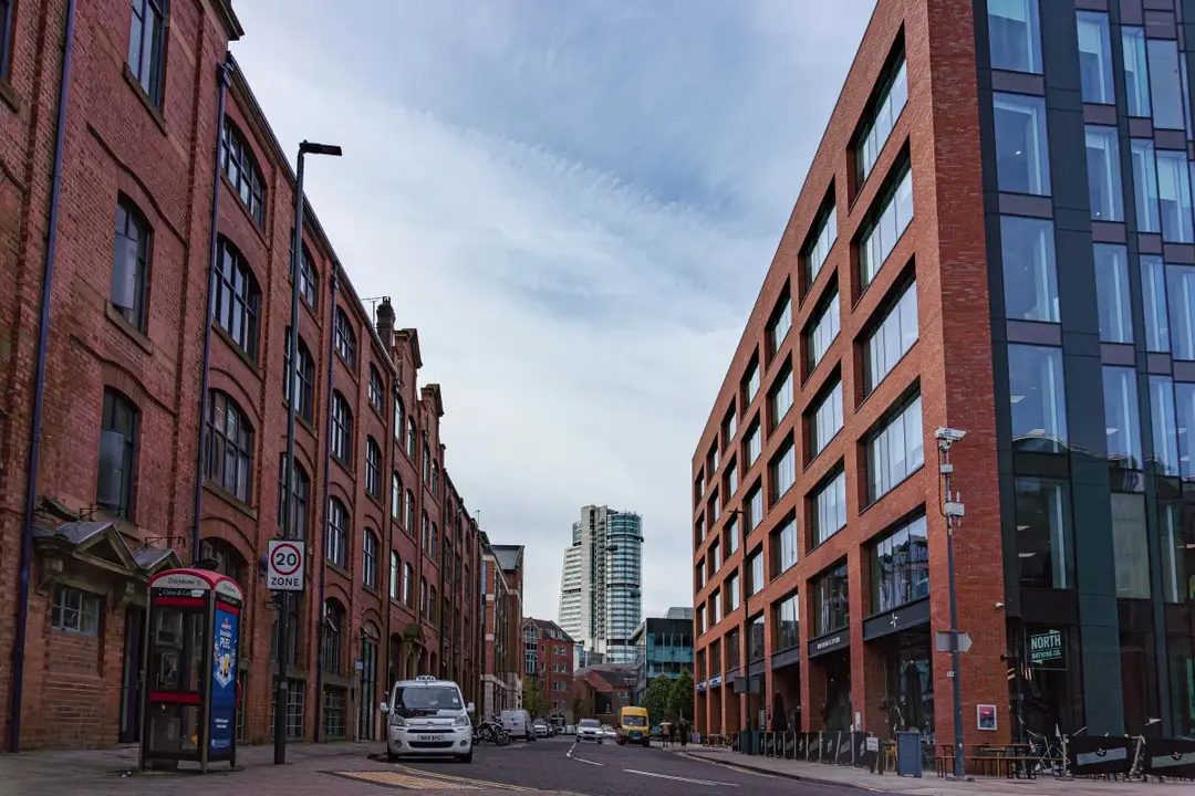 Leeds city centre street
