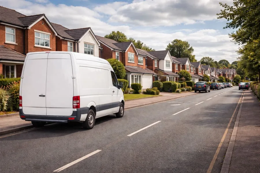 Illustrative setting for a removal in Milton Keynes