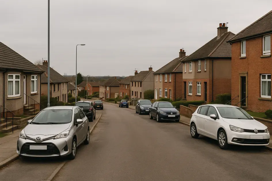 Moving guide illustration: Bucksburn Parking Permits &ndash; Loading Access, Restrictions and Planning