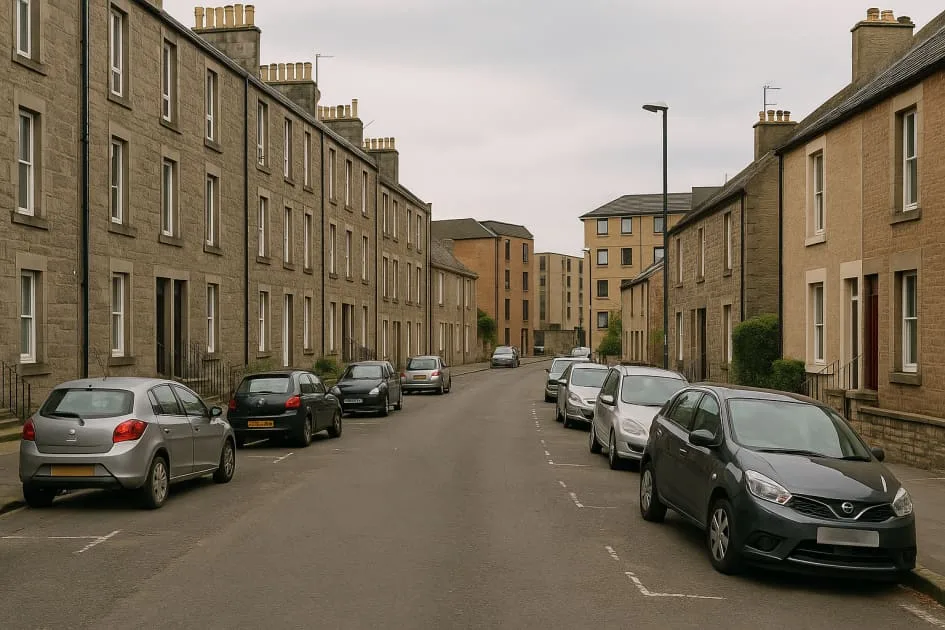 Moving guide illustration: Old Aberdeen Parking Permits &ndash; Loading Access, Restrictions and Planning