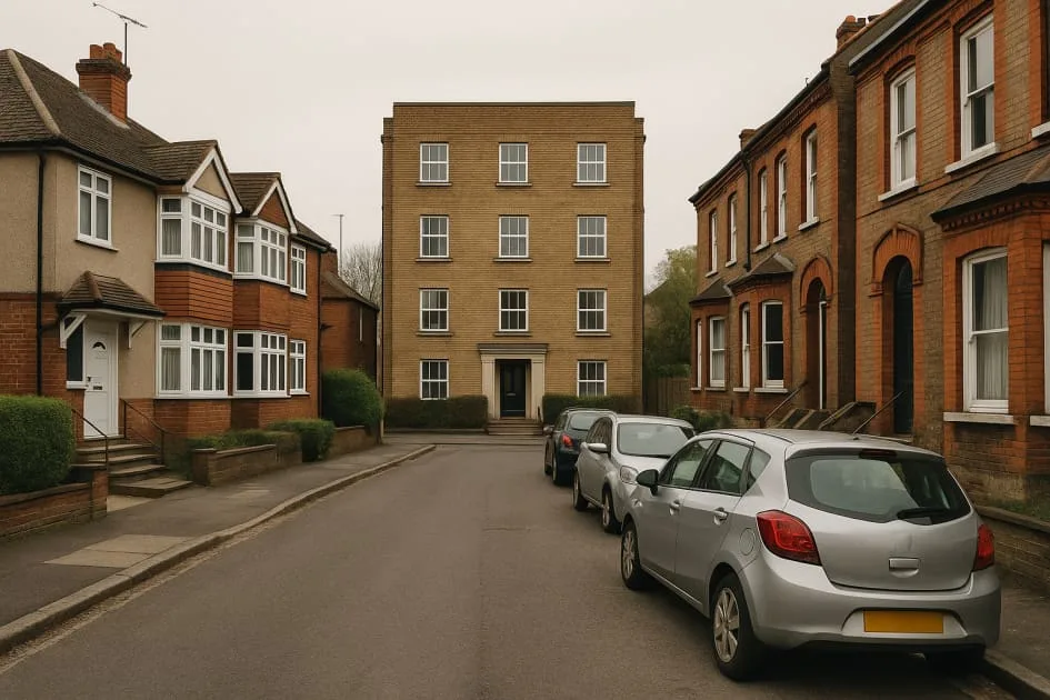 Moving guide illustration: Property challenges for removals in Brentwood