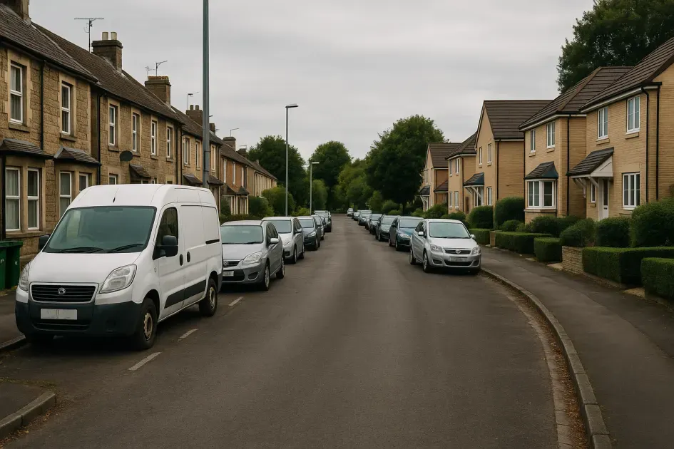 Moving guide illustration: Chippenham Parking and Loading Guide for Man and Van Jobs