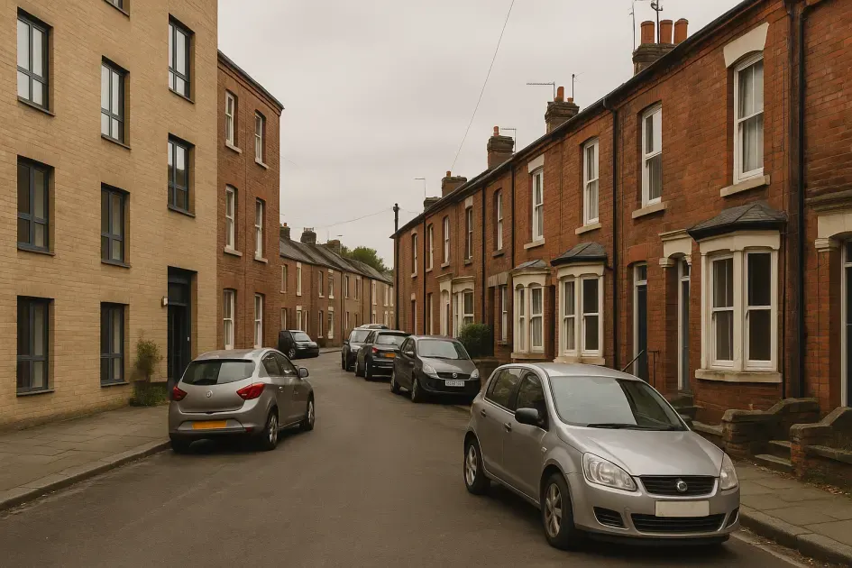 Moving guide illustration: Property access challenges for removals in Central Birmingham