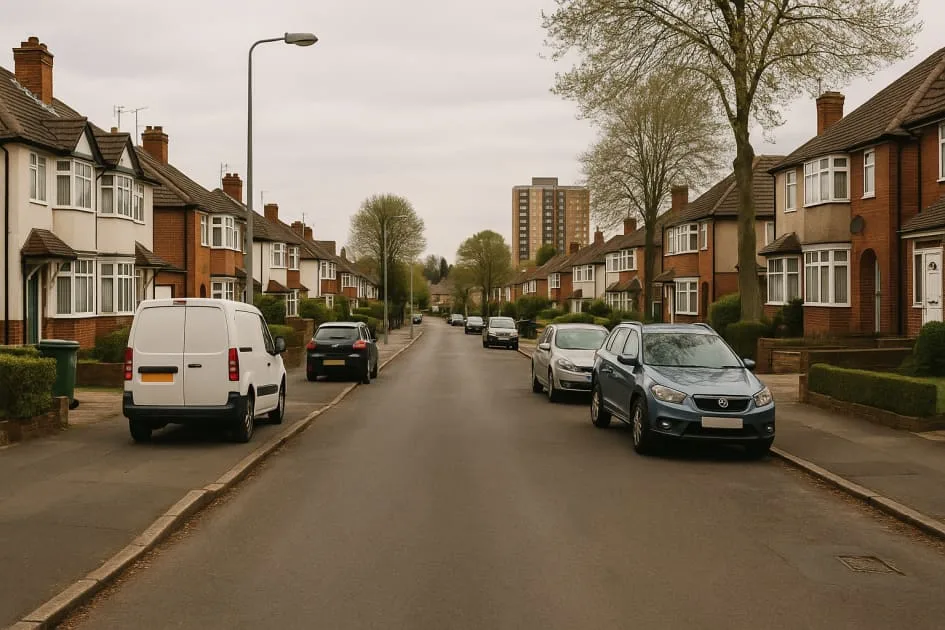 Moving guide illustration: Solihull Parking and Loading Guide &ndash; Access, Restrictions and Planning