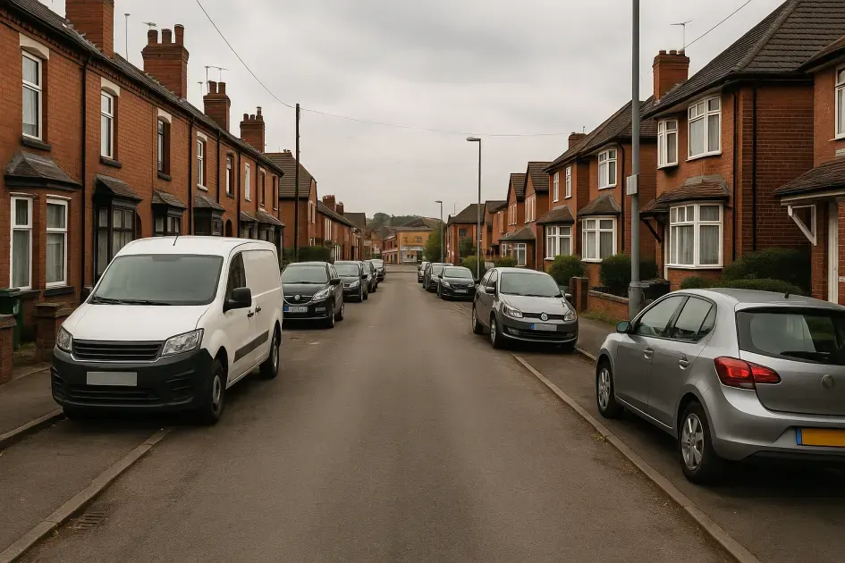 Moving guide illustration: Walsall Parking and Loading Guide &ndash; Access, Restrictions and Planning