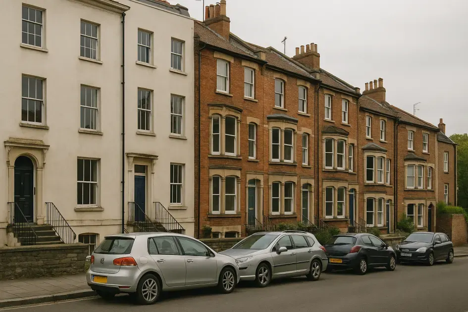 Moving guide illustration: Property challenges for removals in Central Bristol