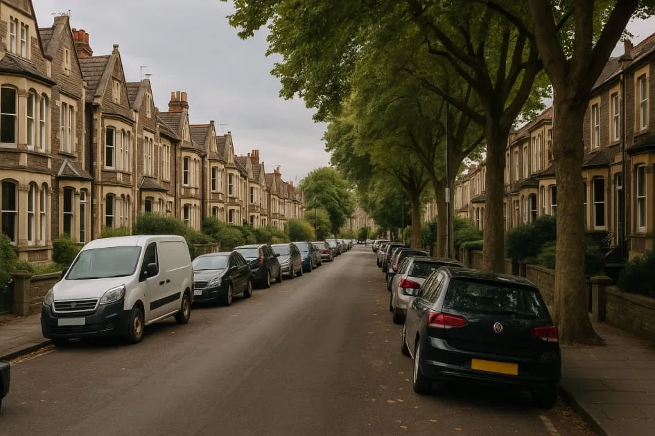 Moving guide illustration: Redland Parking Permits &ndash; Loading Access and Stopping Practicalities