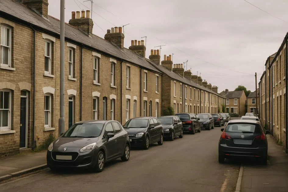 Moving guide illustration: Chesterton Parking Permits &ndash; Loading Access, Restrictions and Planning