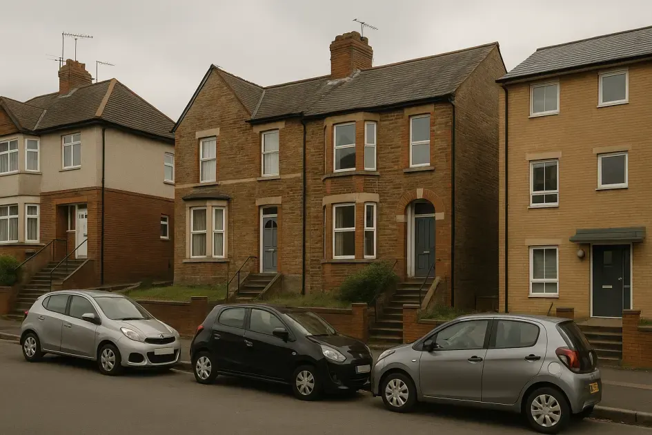 Moving guide illustration: Property challenges for removals in Barry