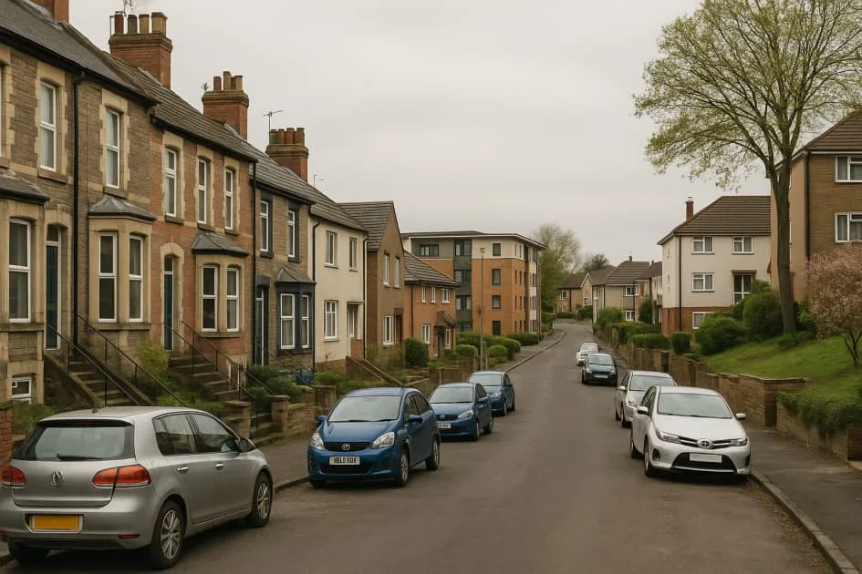 Moving guide illustration: When to move in Caerphilly
