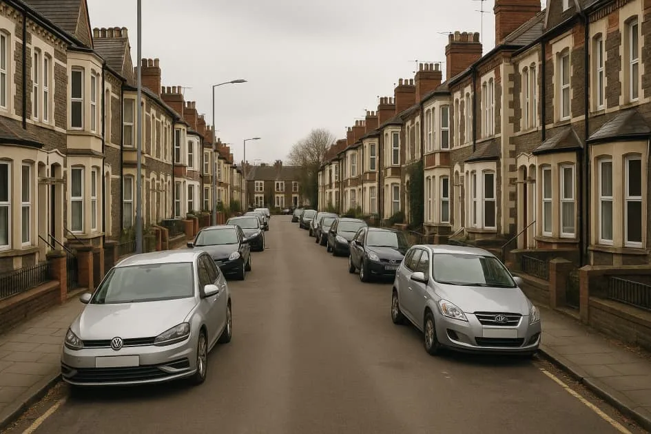 Moving guide illustration: Roath Parking and Loading Advice for Man and Van Jobs