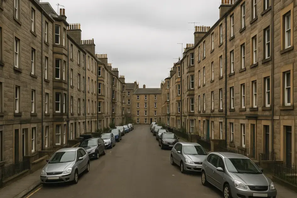 Moving guide illustration: Access and Property Guide for Edinburgh Removals