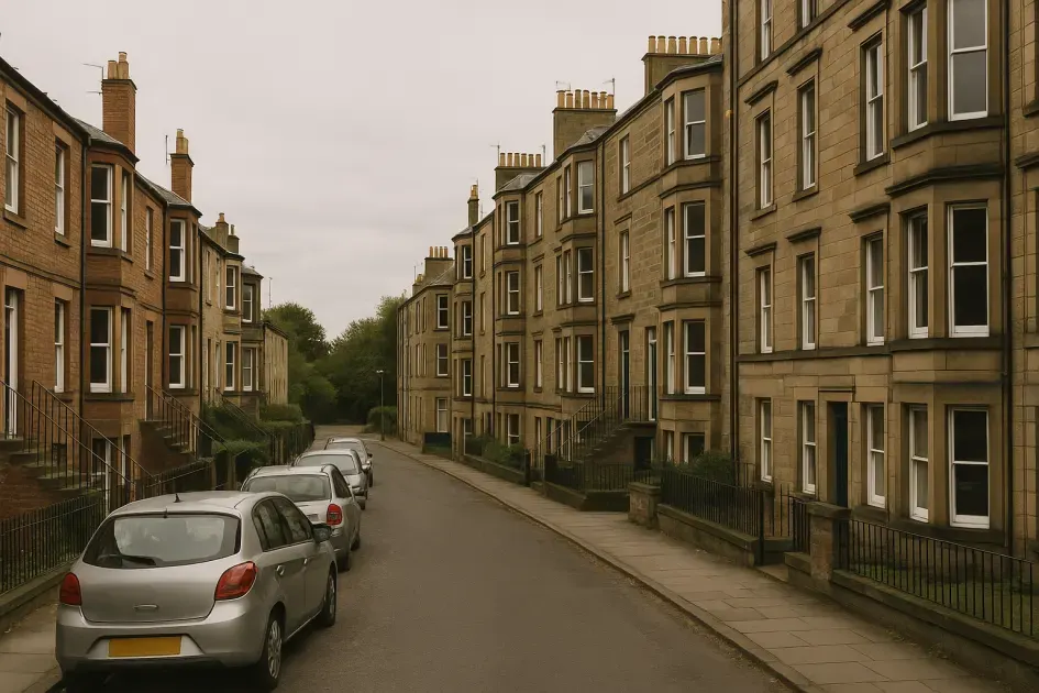 Moving guide illustration: Property challenges for removals in North Edinburgh