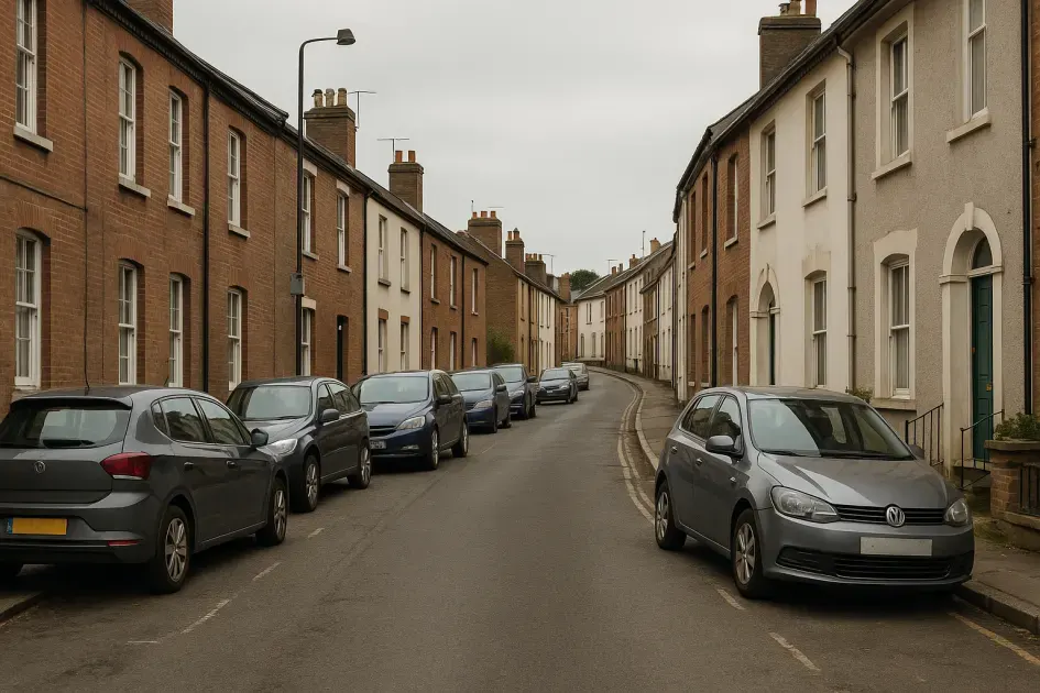 Moving guide illustration: Tiverton Parking Permits &ndash; Loading Access, Restrictions and Planning