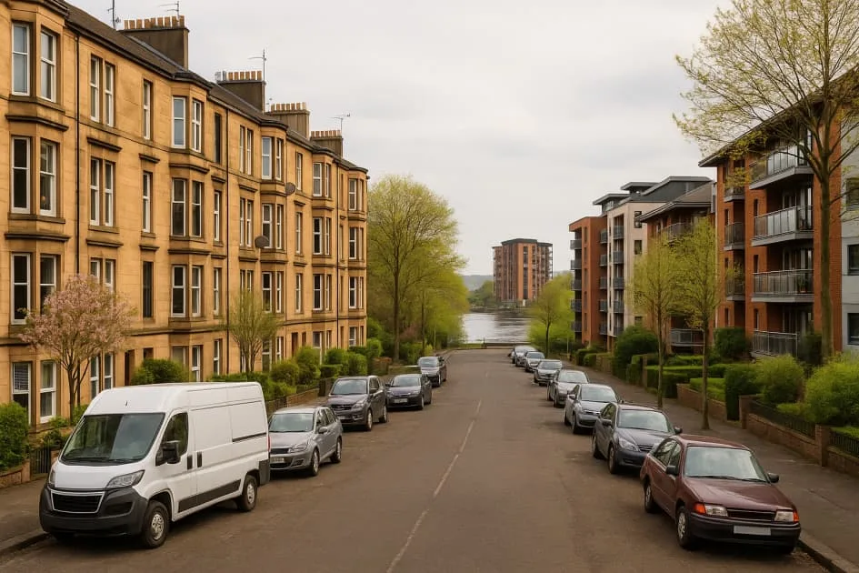 Moving guide illustration: Best Time to Move in Finnieston &ndash; Choosing a Smoother Slot