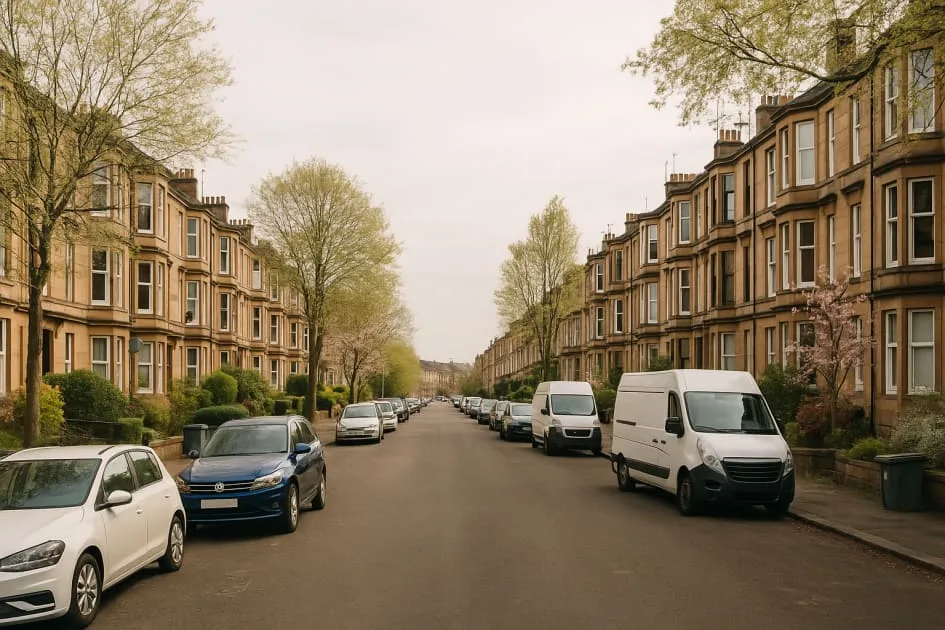 Moving guide illustration: Best Time to Move in Pollokshields &ndash; Choosing a Smoother Slot