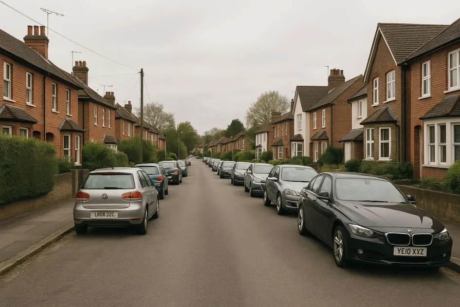 Moving guide illustration: Guildford Moving Route Planning Guide: Access, Traffic and Central