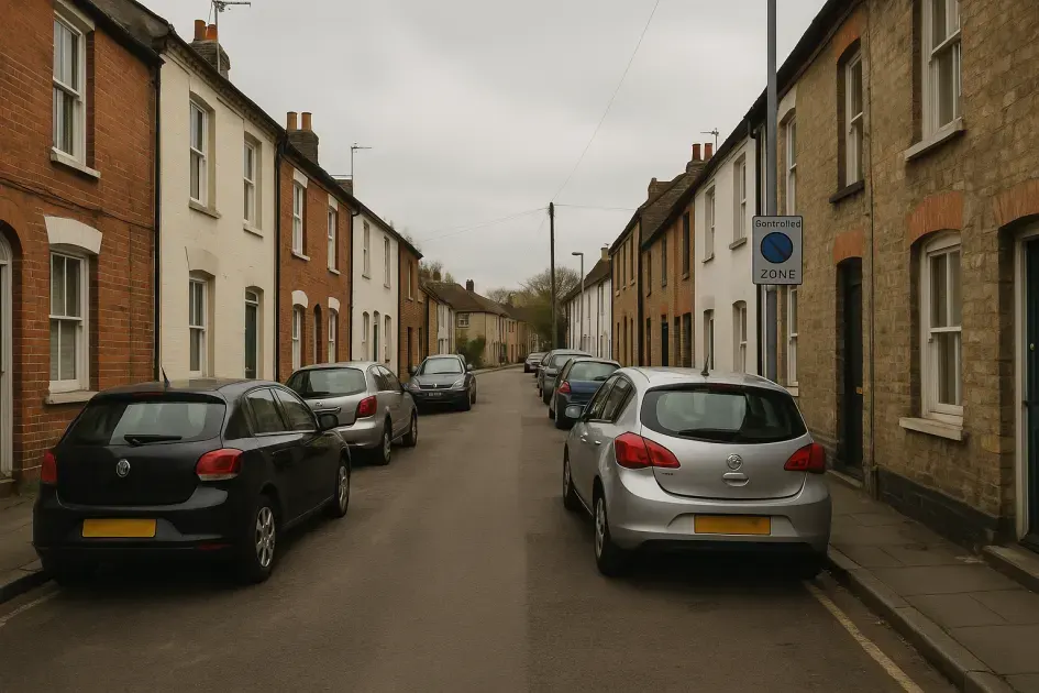 Moving guide illustration: Old Harlow Parking Permits &ndash; Loading Access, Restrictions and Planning