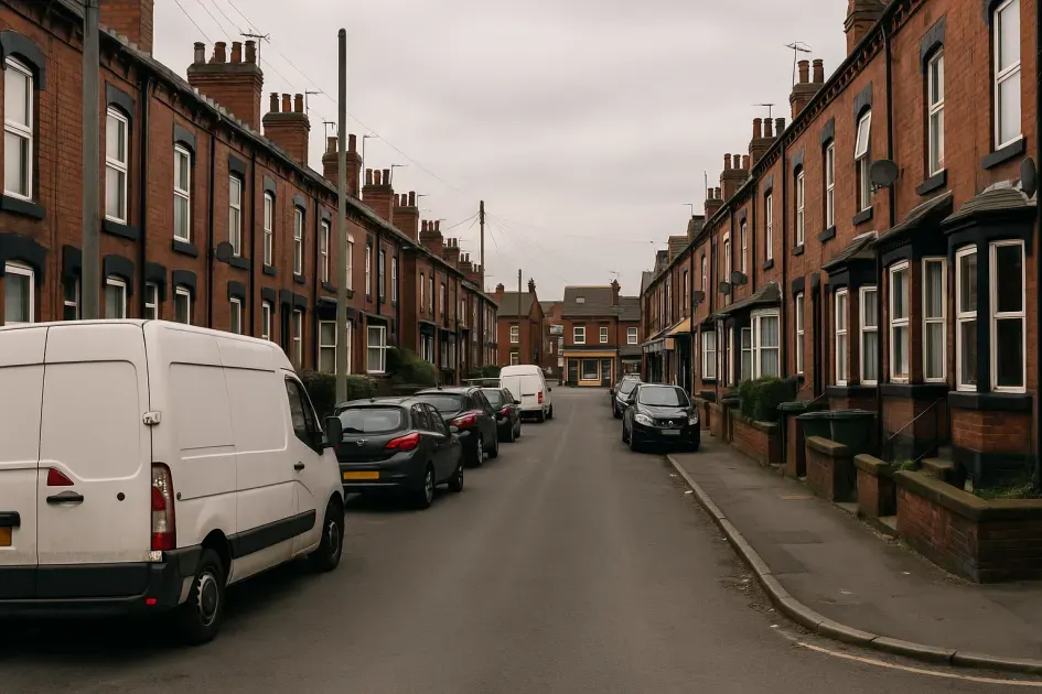 Moving guide illustration: Harehills Parking Permits &ndash; Loading Access, Restrictions and Planning