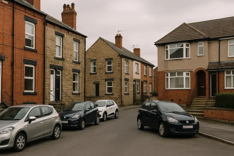 Moving guide illustration: Property challenges for removals in West Leeds