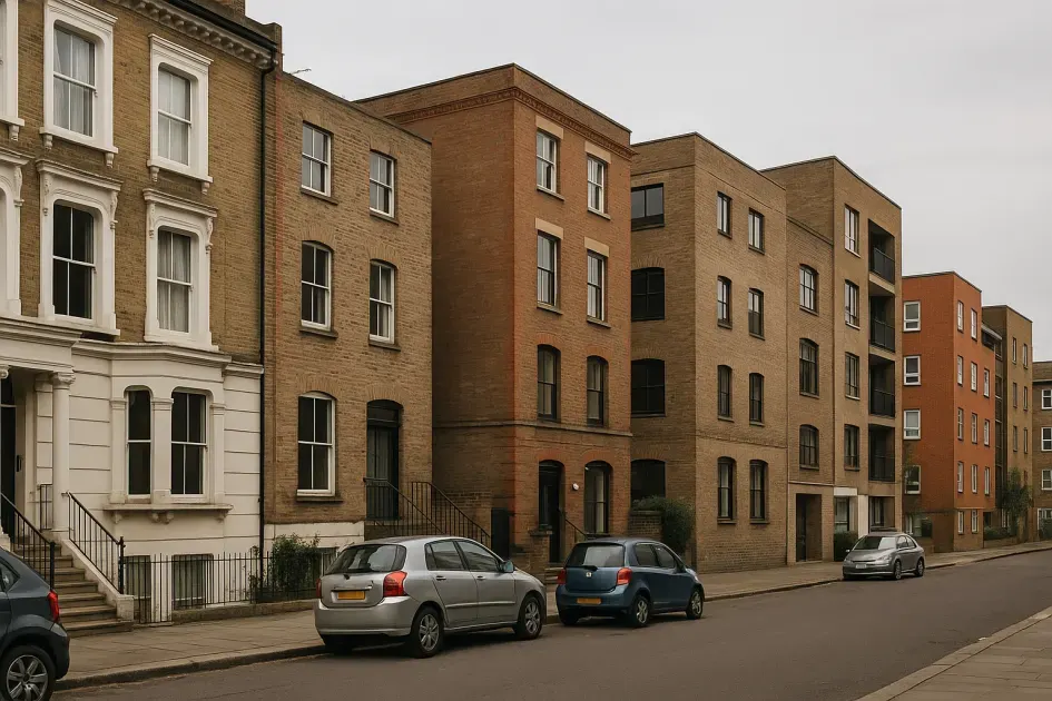 Moving guide illustration: Property challenges for removals in Central London