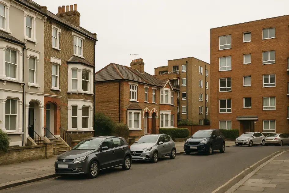 Moving guide illustration: Property challenges for removals in South West London