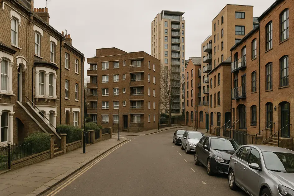 Moving guide illustration: Tower Hamlets Property Challenges &ndash; Access, Layout and Building-Type