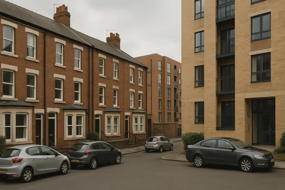 Moving guide illustration: Property challenges for removals in Central Newcastle