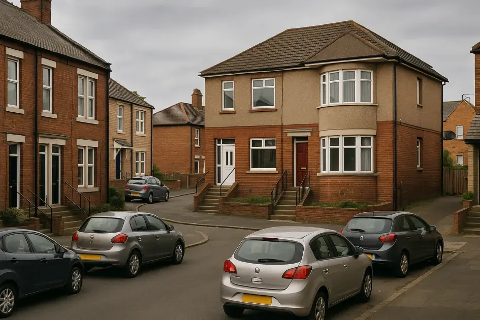 Moving guide illustration: Property challenges for removals in Gateshead