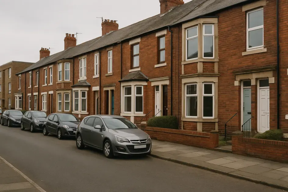 Moving guide illustration: Property challenges for removals in North Tyneside