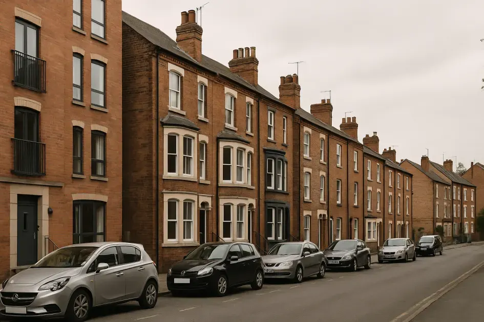 Moving guide illustration: Property challenges for removals in Central Nottingham