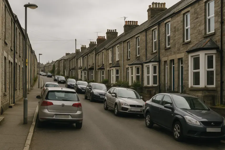 Moving guide illustration: Liskeard Parking and Loading &ndash; Where the Van Can Realistically Stop