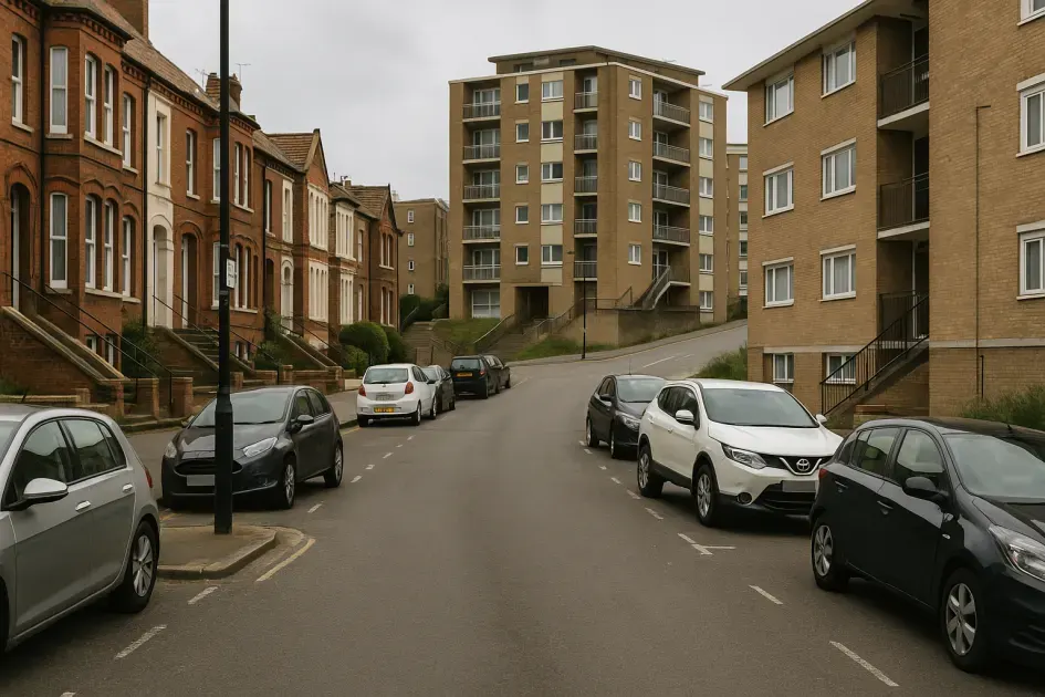Moving guide illustration: Newquay Parking and Loading &ndash; Where the Van Can Realistically Stop
