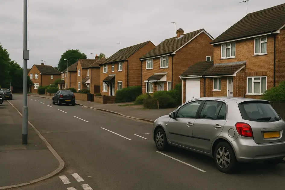 Moving guide illustration: Earley Parking Permits &ndash; Loading Access, Restrictions and Planning