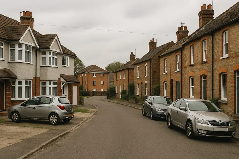 Moving guide illustration: Property challenges for removals in Burnham