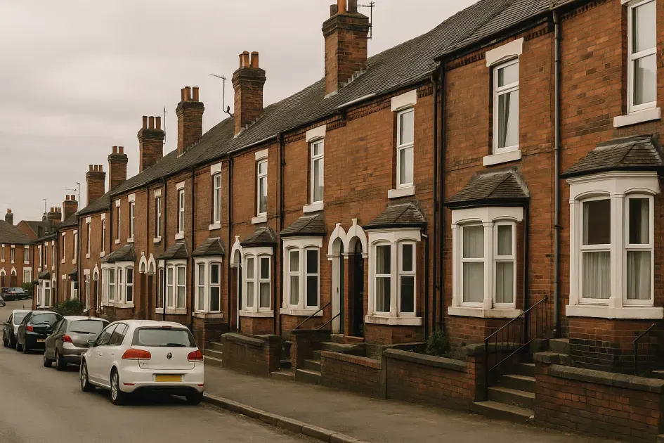 Moving guide illustration: Burslem Property Challenges for a Man and Van Move