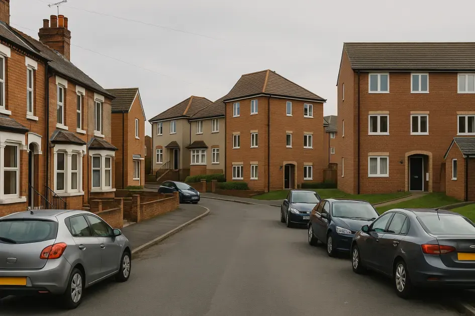 Moving guide illustration: Property challenges for removals in Kidsgrove