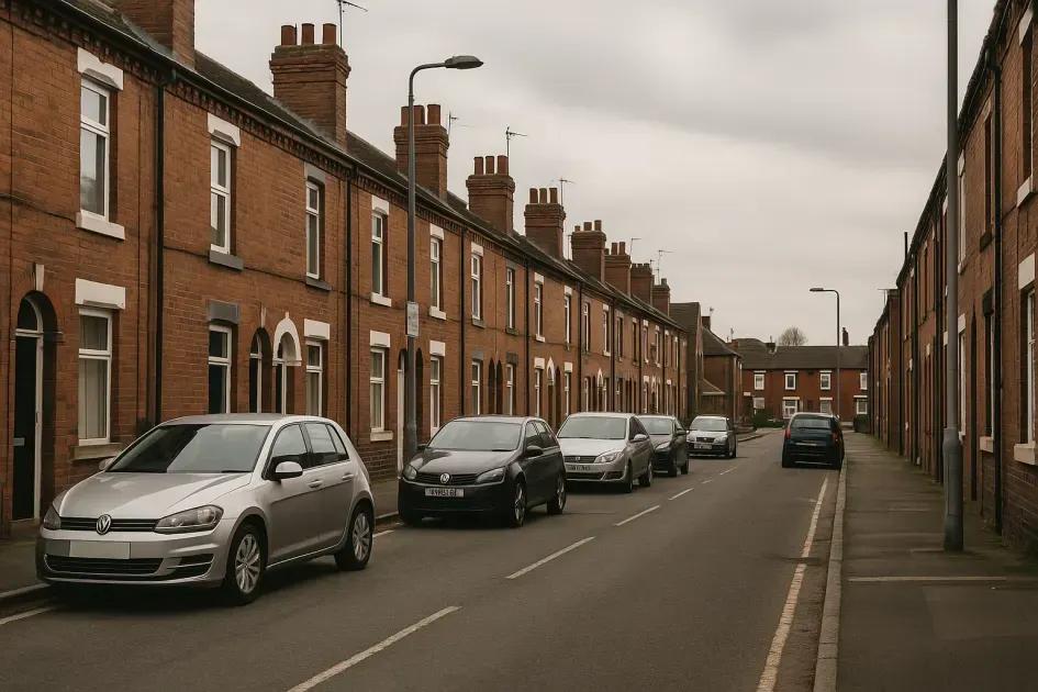 Moving guide illustration: Longton Parking and Permit Advice for a Man and Van Move