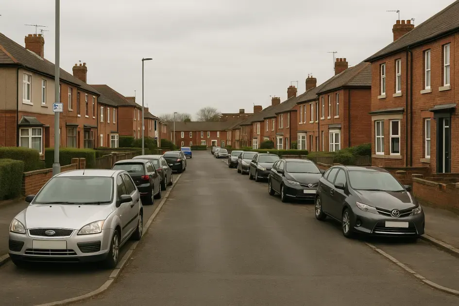 Moving guide illustration: Southwick Parking Permits &ndash; Loading Access, Restrictions and Planning
