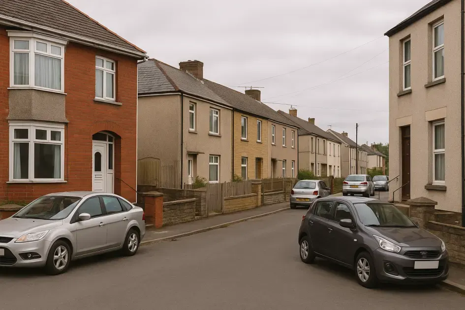 Moving guide illustration: Property challenges for removals in Gorseinon