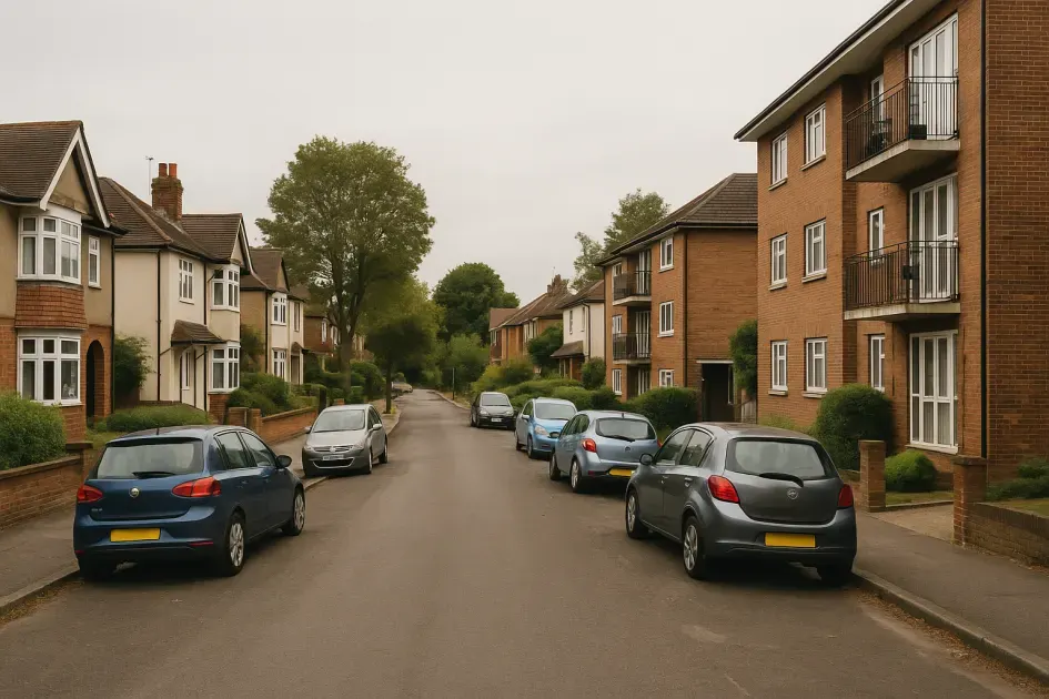 Moving guide illustration: Access and Property Guide for Woking Removals