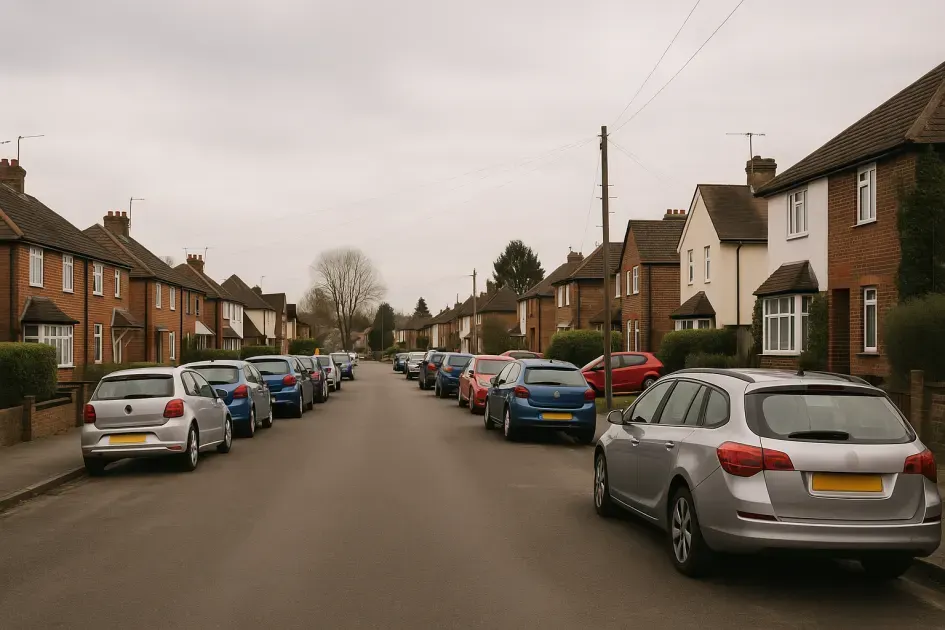 Moving guide illustration: Woking Moving Route Planning Guide: Access, Traffic and Central